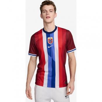 Nike 2024-2025 Norway Home Stadium Shirt - Red - Male - Size: Medium (38-40 Chest / 96-104cm)