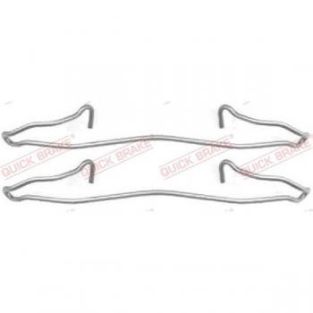 Kit de accesorios y pastillas de freno de disco QUICK BRAKE 109-1057