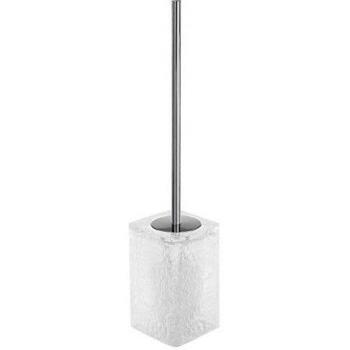 Gedy Giulia Escobillero W.C, Resina, Blanco, 9.2 X 9.2 X 46