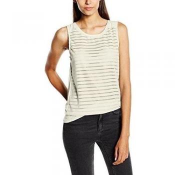 ONLY Onlstripe S/l Top Jrs - Top para mujer, color weiß