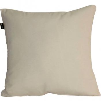Blindecor Loneta Funda cojín, Tela, Crudo, 45x45 cm
