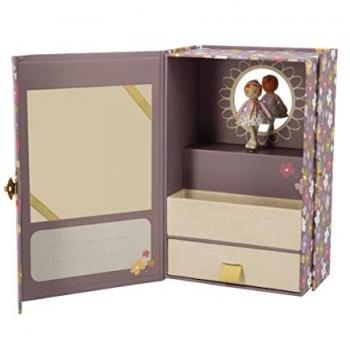 Caja de Música Valentina - Kaloo 200007 JUK200007 JANOD - Muñeca Caja De Música De San Valentín - Tendresse - Mi Caja de Música Valentine - Melodía Lago de los Cisnes - Caja de música