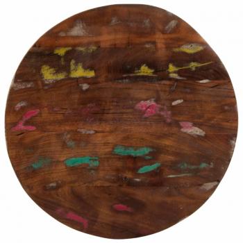 Tablero de mesa redondo de madera maciza reciclada Ø 70x2,5 cm vidaXL
