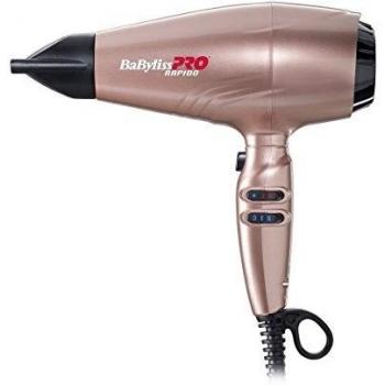 BaByliss Pro - Secador rapido, 2200 W, color oro rosa