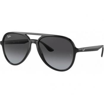 Ray-Ban RB4376 601/8G 57 Unisex Pilot Black Sunglasses