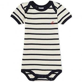PETIT BATEAU Iconique, Body Para Bebés, Coquille/Smoking 63, 6M