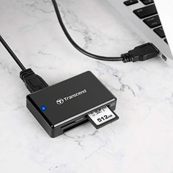 Transcend Multifunctional Card Reader in White