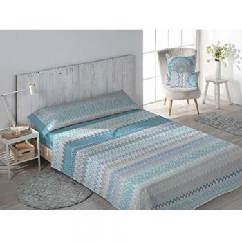 DHestia Secaneta Juego Sábanas, Multicolor, Cama 150 / 150x200
