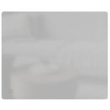 Radiador eléctrico fijo de inercia seca cerámica con panel de vidrio 1000W Bestherm IRIS horizontal blanco