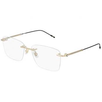 Montblanc MB0038O GOLD-GOLD-TRANSPARENT