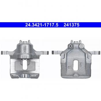 Pinza de freno ATE 24.3421-1717.5, Trasero Izquierda, compatible con vehículos específicos, incluye pistón y soporte para instalación, fabricada en material duradero para mayor resistencia y rendimiento en frenado