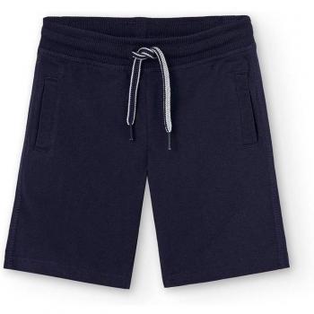Bermuda de niño Boboli 590161 MARINO con bolsillos, cordón de ajuste y diseño básico