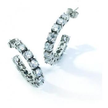 Pendientes de Mujer AN Jewels Modelo AL.ELOY12SC Brincos Elegantes
