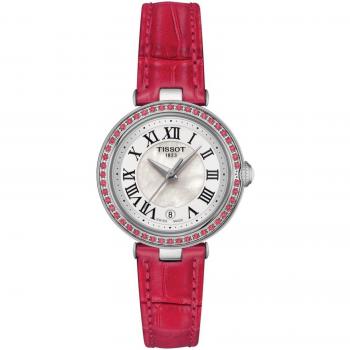 Tissot Bellissima Small Lady Analog Watch 26mm - Silver/Pink