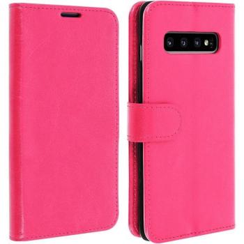 Funda cartera Vintage para Samsung Galaxy S10 - Rosa