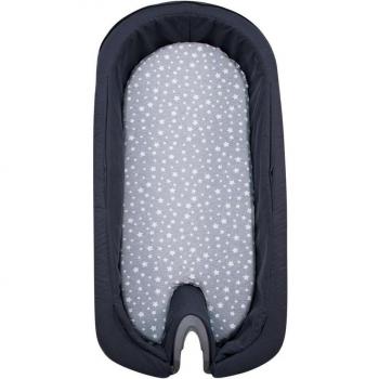 Sábana Bajera Capazo Stokke Algodón Hipoalergénico Jyoko White Star 140x70cm
