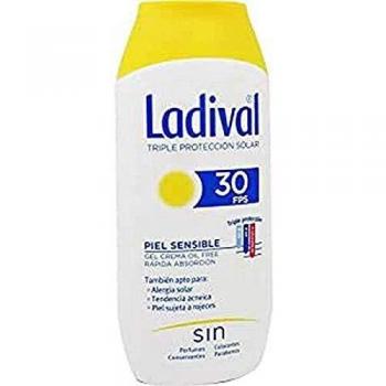 Ladival Oil-Free Gel-Cream Sunscreen SPF 30 for Sensitive and Allergic Skin 200ml