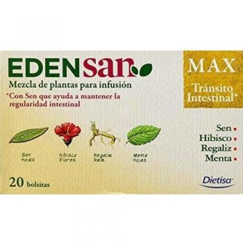 Edensan Max Infusiones para Tránsito Intestinal, 20 Filtros - Dietisa