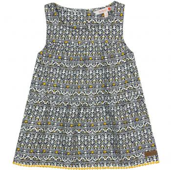 boboli - Blusón Viscosa de niña con Estampado étnico