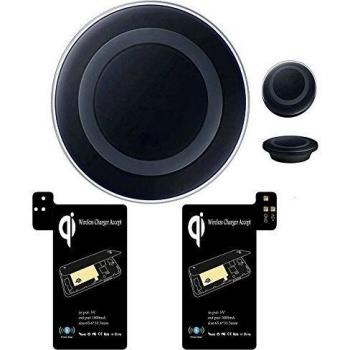 Ularmo Qi Wireless cargador rápido carga Pad receptor central eléctrica Kit para Samsung Galaxy S5