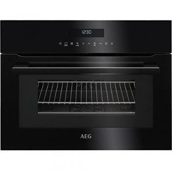 Horno Eléctrico Multifunción Compacto AEG KME761000B, 43L, Negro