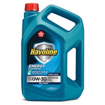Aceite de motor TEXACO 0W-30 para Renault, Hyundai y Toyota - Capacidad: 4L