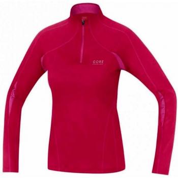 Gore Running Wear Essential 2.0 - Camiseta manga larga para mujer, color rosa, talla XL