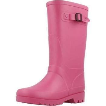 Botas de agua de niña Igor en rosa con detalle hebilla
