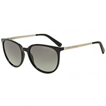 Armani Exchange AX4048SF Asian Fit Women's Sunglasses Black Size 56