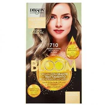 Dikson Bloom 2-in-1 Color Cream with Keratin 710 Medium Ash Blonde