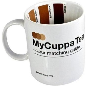 SUCK UK Taza de té, Cerámica, Blanco, 8.5 cm