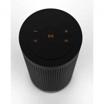 Clint Freya Bluetooth Mono portable speaker 7W Negro, Oro - Altavoces portátiles