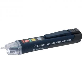 Detector de Tensión Limit 145010112 - Modelo 101, tipo de producto: detector de tensión, características: mide la tensión eléctrica, diseño compacto, pantalla digital para lectura fácil, indicador LED de estado, alimentación por batería