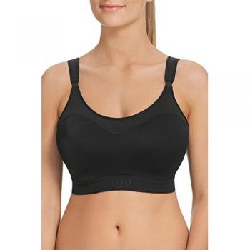 Berlei Ultimate Performance Underwired Sports Bra Crop Top - Black, Size 32E