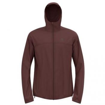 Chaqueta Odlo X-Alp Impermeable para Hombre - Marrón Oscuro - Talla M