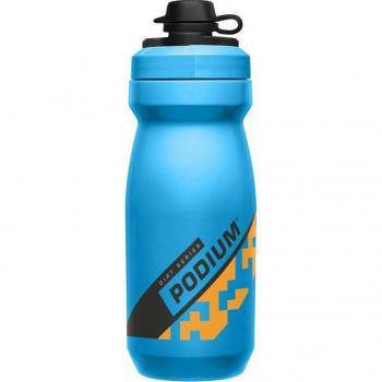 Bidón de ciclismo Camelbak Podium Dirt Series 21oz azul/naranja, 0.6 L