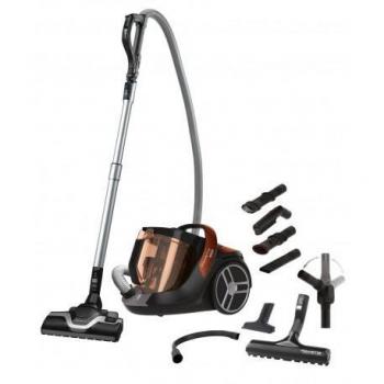 Rowenta Silence Force Cyclonic RO7274EA Aspirador Sin Bolsa 550W Gris y Naranja