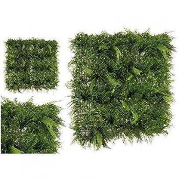 Ibergarden Planta Decorativa Plástico, Verde, 100 x 7 x 100 cm