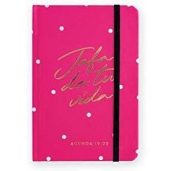 Agenda Semanal 19-20. Jefa Power Pink. Mini