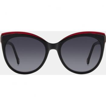 Carolina Herrera Black Pink/Grey Shaded Sunglasses, Female, Black, Size: 57 MM