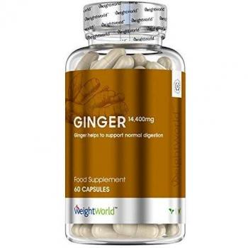 Suplemento de Jengibre Orgánico 1300 mg - Certificado por la Soil Association