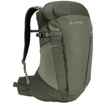 VAUDE Agile Air 26 Recycled Polyester Backpack - Unisex, Green, 26 Liters