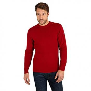 Armor-Lux Paimpol Men's Nautical Sweater, Red XXL