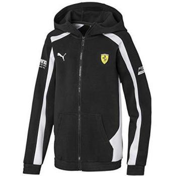Puma SF Kids Hooded Sweat Jacket Chaqueta, Unisex niños, Black, 116
