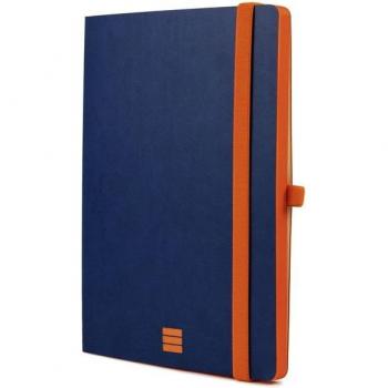 Cuaderno tapa blanda 72 hojas 80 g/m² Modern A5-148x210 mm liso Finocam azul