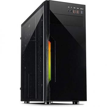 Inter-Tech B-42 RGB ATX Mid Tower Case Black with RGB Lighting