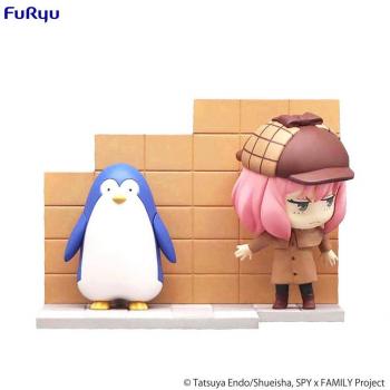 Figura Anya & Penguin Spy X Family 10cm Furyu Estatua PVC