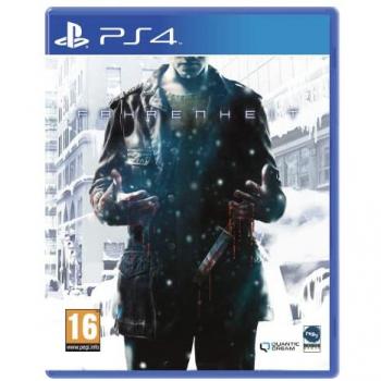 Fahrenheit Juego para Consola Sony PlayStation 4, PS4, PAL ESPAÑA - Videojuego de aventura interactiva, desarrollado por Quantic Dream, clasificación PEGI 18, soporte para un jugador, narrativa no lineal,