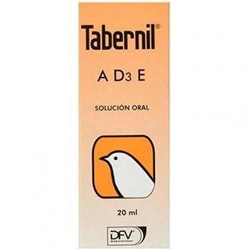 DIVASA Tabernil A, D3, E Solución Oral para Aves - 20 ml