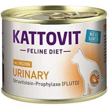 Kattovit Urinary Wet Cat Food Chicken 12x185g Multipack
